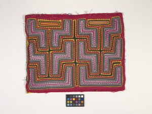 Shirt Panel (Mola) by Kuna Indian Culture