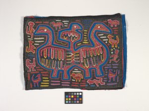 Shirt Panel (Mola) by Kuna Indian Culture
