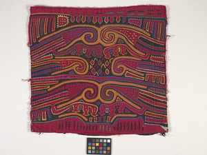 Shirt Panel (Mola) by Kuna Indian Culture