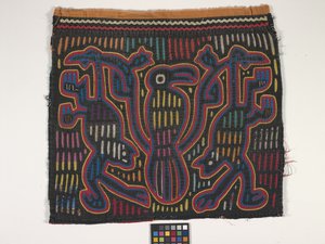 Shirt Panel (Mola) by Kuna Indian Culture