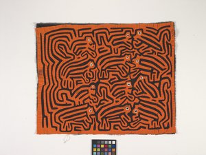 Shirt Panel (Mola) by Kuna Indian Culture
