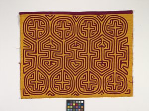 Shirt Panel (Mola) by Kuna Indian Culture