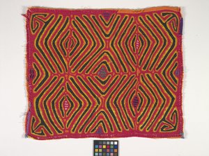 Shirt Panel (Mola) by Kuna Indian Culture