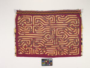 Shirt Panel (Mola) by Kuna Indian Culture