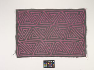 Shirt Panel (Mola) by Kuna Indian Culture