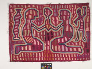 Shirt Panel (Mola) by Kuna Indian Culture