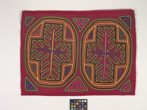 Shirt Panel (Mola) by Kuna Indian Culture