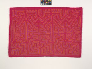 Shirt Panel (Mola) by Kuna Indian Culture