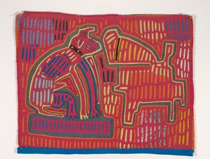 Shirt Panel (mola), c.1950