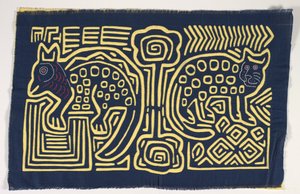 Shirt Panel (mola), c.1950 by Kuna Indian Culture