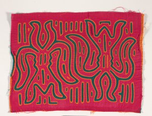 Shirt Panel (mola), c.1950 by Kuna Indian Culture
