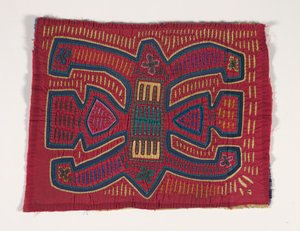 Shirt Panel (Mola) by Kuna Indian Culture