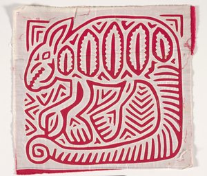 Shirt Panel (mola) by Kuna Indian Culture