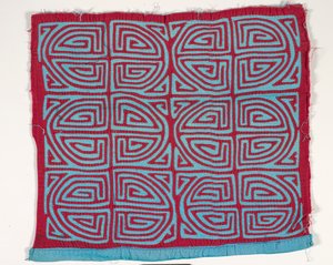 Shirt Panel (mola) by Kuna Indian Culture