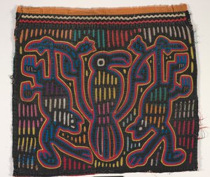 Shirt Panel (mola) by Kuna Indian Culture