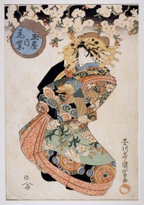 Courtesan Hanamurasaki from Tamaya Teahouse