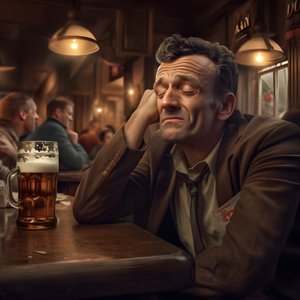 Photorealistic Austrian Man in His Work Clothes 2 by Kurt Heppke
