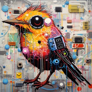 Graffiti Bird 2