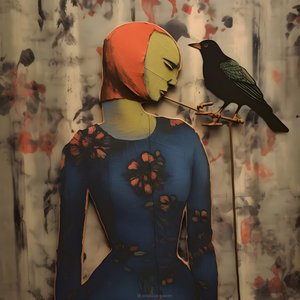 Wooden Doll and Bird 3
