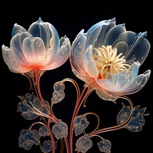 Entangled Tulips 3