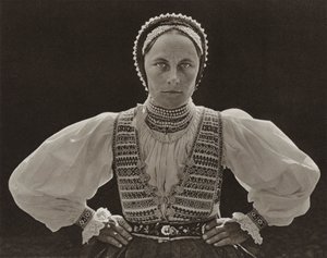 Romania: Ghinda, Saxon Woman