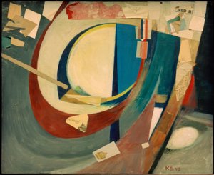 Abstract Painting Skoyen II by Kurt Schwitters