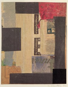 Collage by Kurt Schwitters