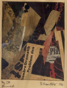 Merz 221 by Kurt Schwitters
