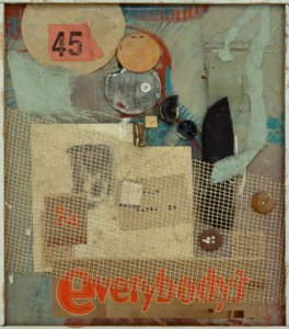 Untitled (Everybodys) by Kurt Schwitters