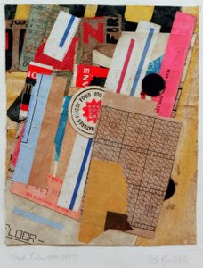 Out of Red by Kurt Schwitters