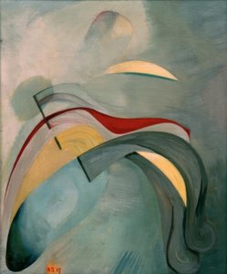 Red Line (1) by Kurt Schwitters