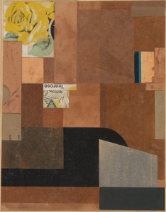 Tea Rose by Kurt Schwitters