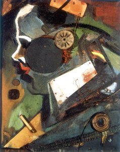 The Doctor, 1919 by Kurt Schwitters