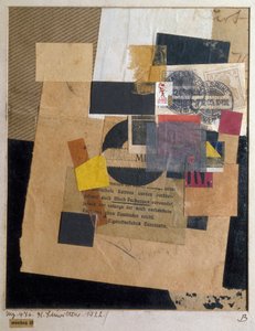 Worden ist (Has been) by Kurt Schwitters