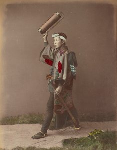 Fire Man by Kusakabe Kimbei