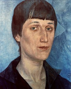 Portrait of Anna Akhmatova, Russian Poet