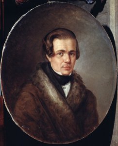 Portrait of the Russian poet Alexei Koltsov by Kyrill Antonovitch Gorbunov