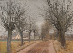 A Road near Vinderød, Zealand by Laurits Andersen Ring