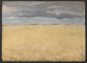 A Rye Field near Ring Village by Laurits Andersen Ring