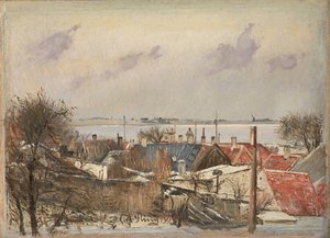 View from Roskilde towards the Fjord by Laurits Andersen Ring