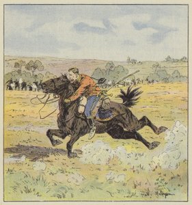 Captain Tretrakof at the battle of Yan-Ye-Tcheng