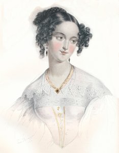 Mary Teresa, wife of Sixteenth Earl of Shrewsbury, 1834