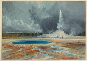 Castle Geyser, Upper Geyser Basin, Yellowstone National Park