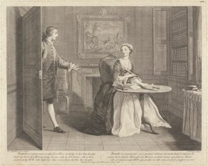 Pamela is Represented in This First Piece, Writing in Her Late Lady