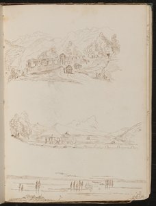 Three Studies of Countryside Scenes by Lady Butler