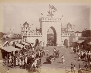 City Gate, Hyderabad by Lala Deen Dayal
