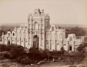 Gateway, Falaknuma Palace by Lala Deen Dayal