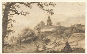 View of Hoch-Elten by Lambert Doomer