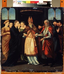 The Marriage of Mary to Joseph by Lambert Lombard