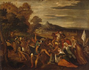Road to Calvary by Lambert Sustris